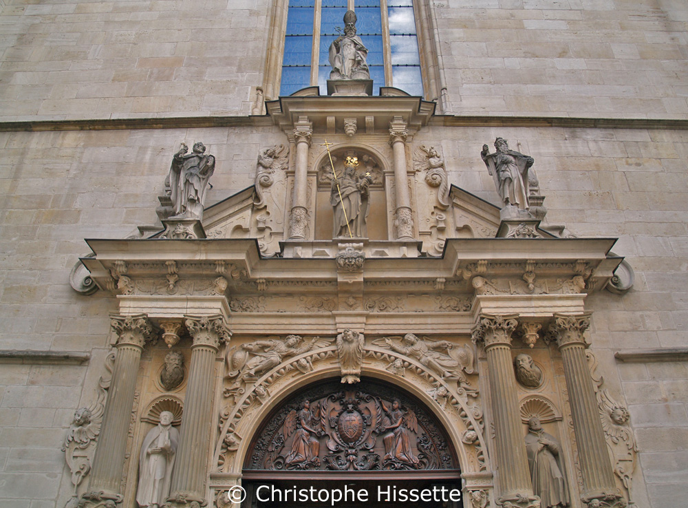 Portail nord de la Cathédrale Notre-Dame, Luxembourg-Ville