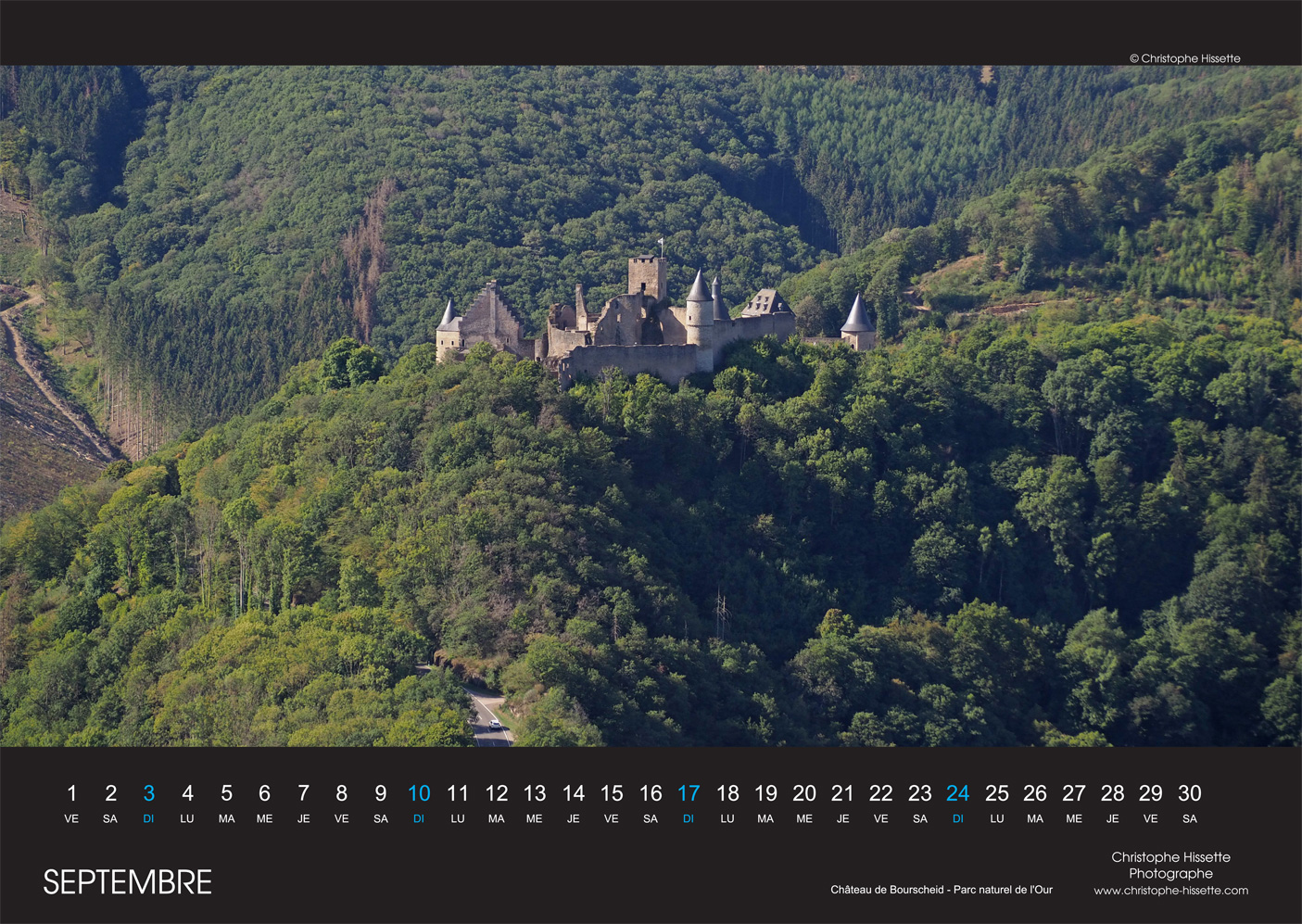 Photo Calendar Luxembourg 2023