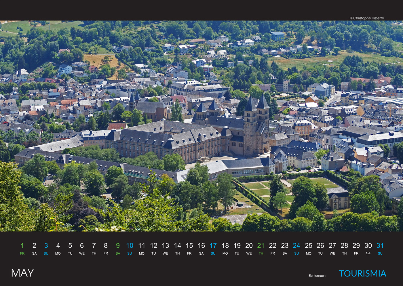 Photo Calendar Luxembourg 2020